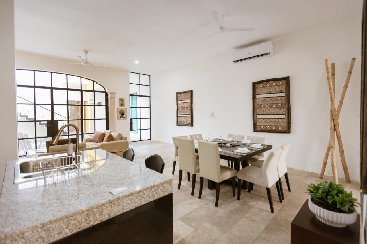 Casa Ubicada En El Corazon De Merida, Ac Y Piscina! Екстериор снимка