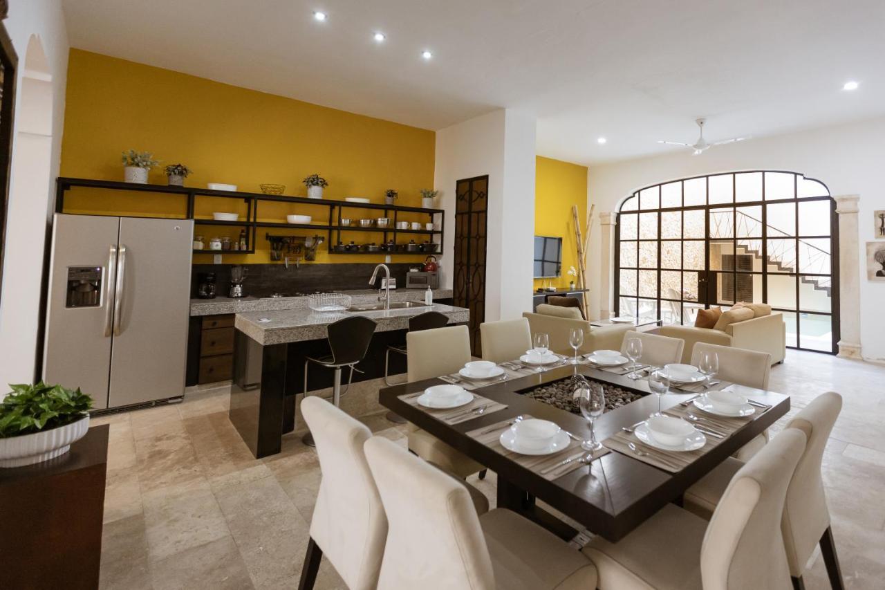 Casa Ubicada En El Corazon De Merida, Ac Y Piscina! Екстериор снимка